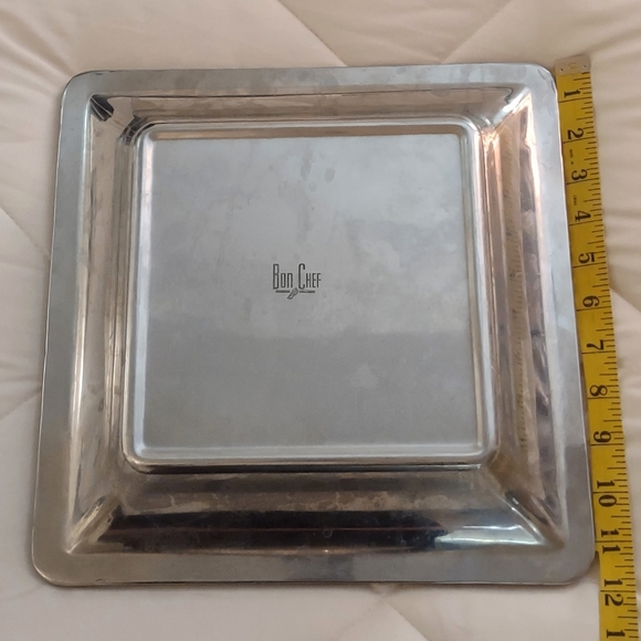 Bon Chef Food Pan Serving Dish Sleek Contemporary Design 12"x 12" - Picture 8 of 12